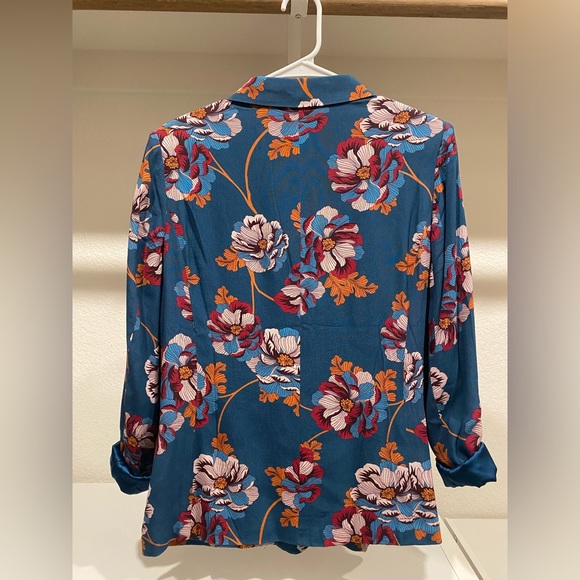 Floral Print Blazer (danielrainn) - Picture 2 of 6